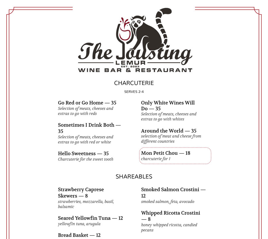 Explore Menu